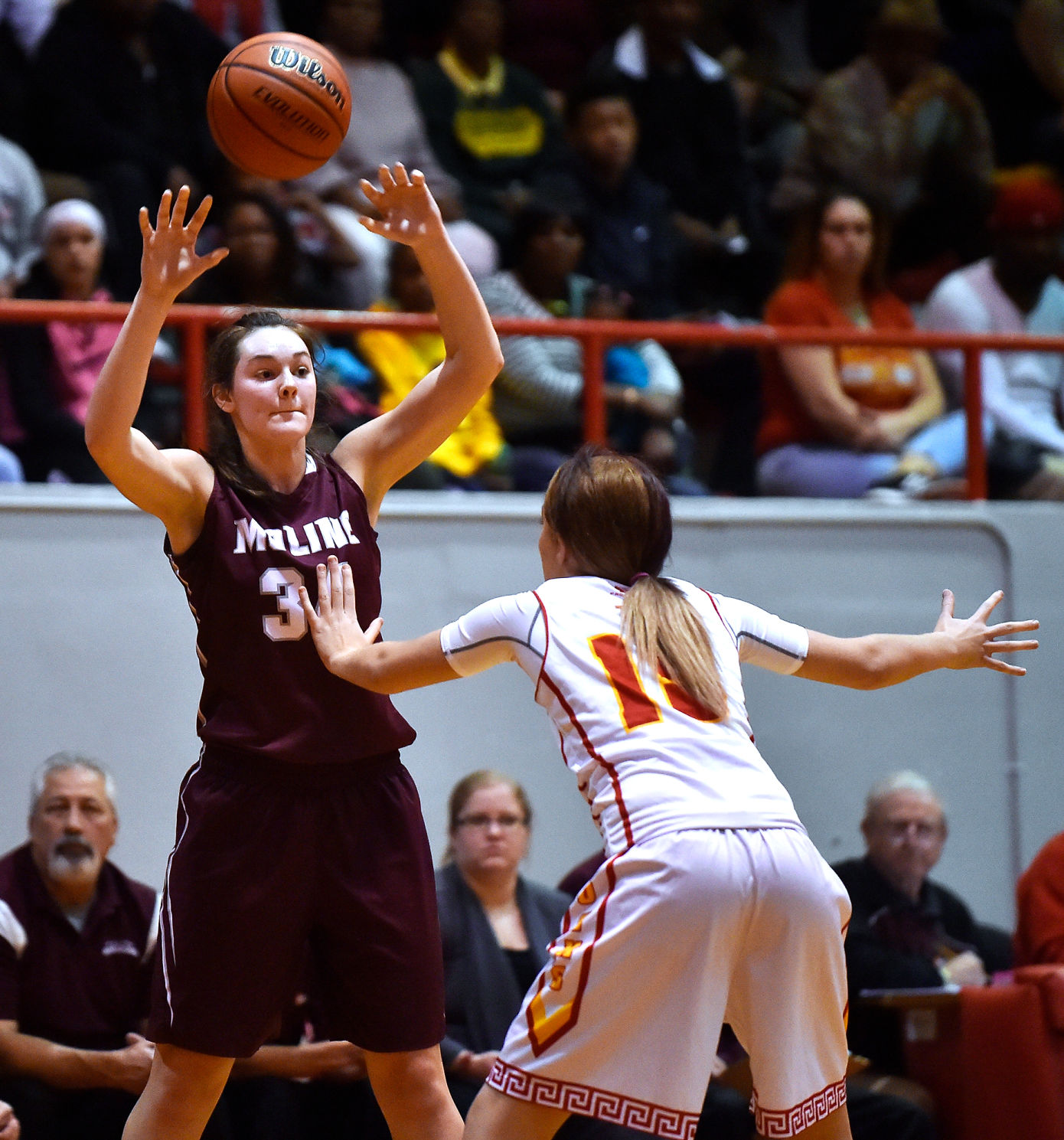 Prep Girls Basketball: Rock Island vs. Moline